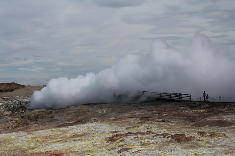 Gunnuhver geothermisch gebied - Reykjanes - IJsland